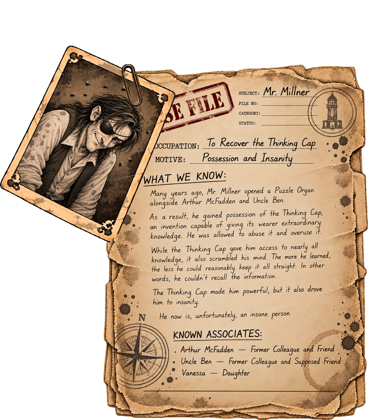 Mr. Millner case file